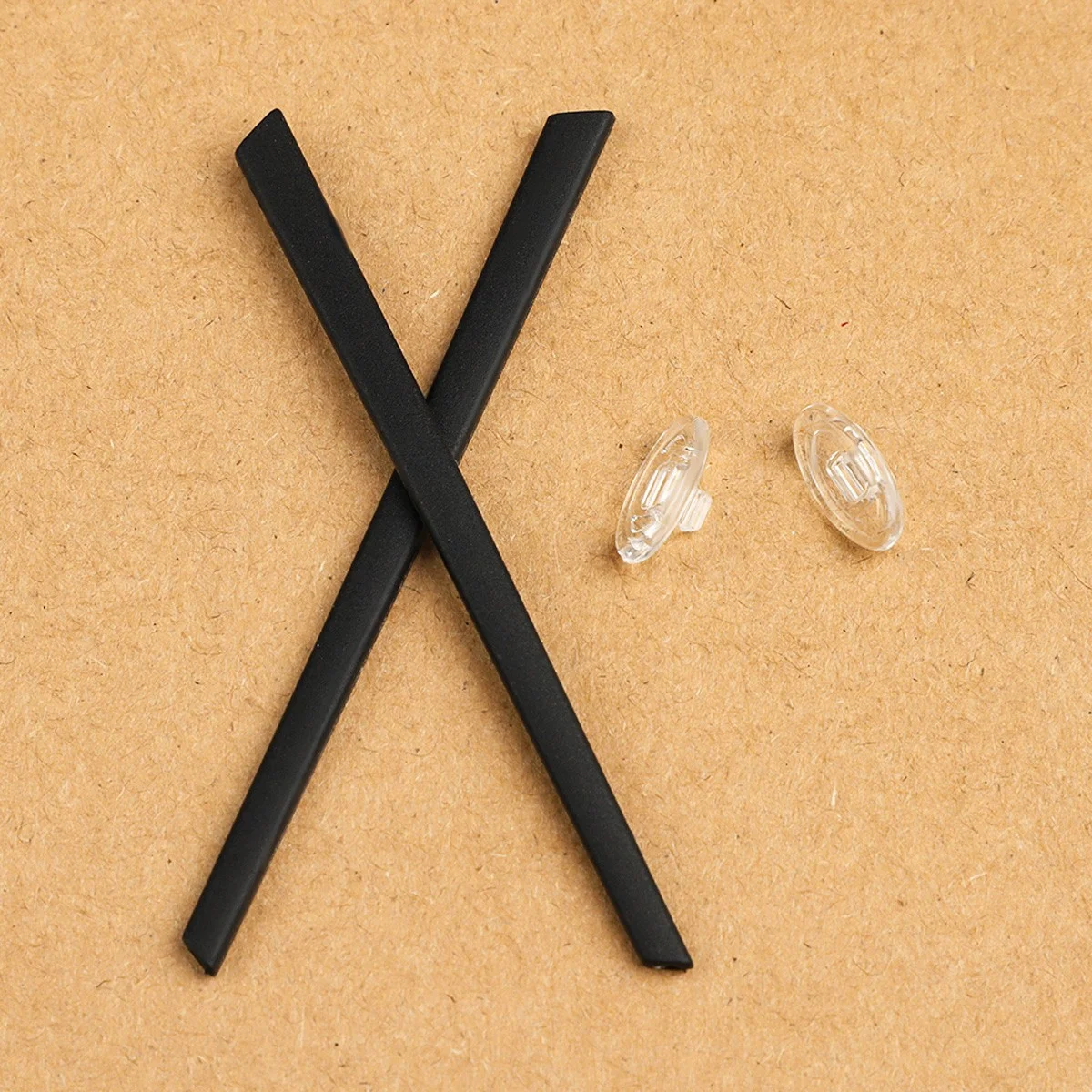 Replacement Rubber Kit Ear Socks Nose Pad for Oakley Steel Plate OX3222 Eyeglass